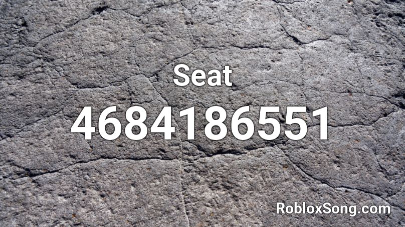 Seat Roblox ID