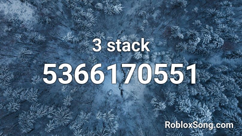 3 stack Roblox ID