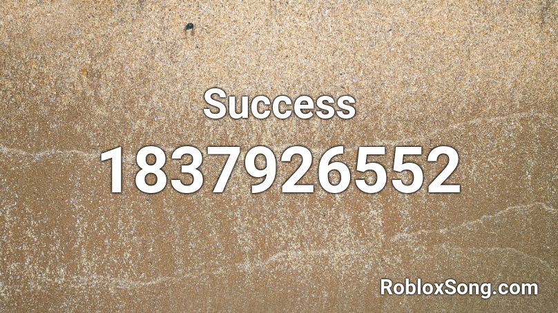 Success Roblox ID