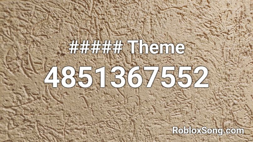 ##### Theme Roblox ID