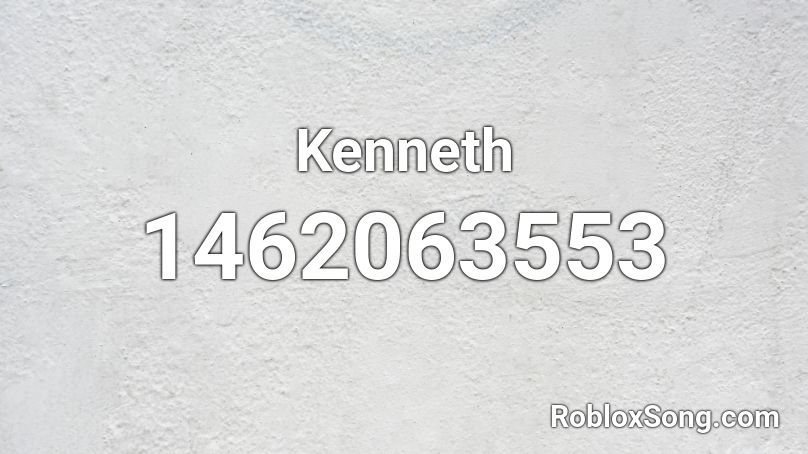 Kenneth Roblox ID