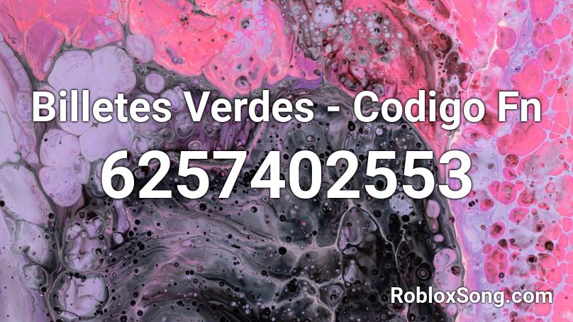 Billetes Verdes - Codigo Fn Roblox ID