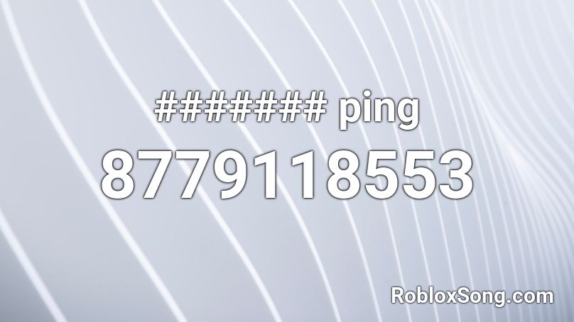 ####### ping Roblox ID