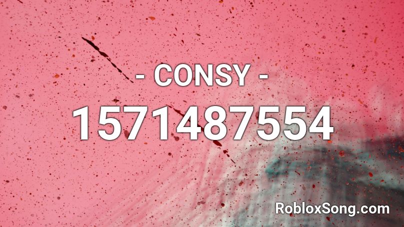 - CONSY - Roblox ID