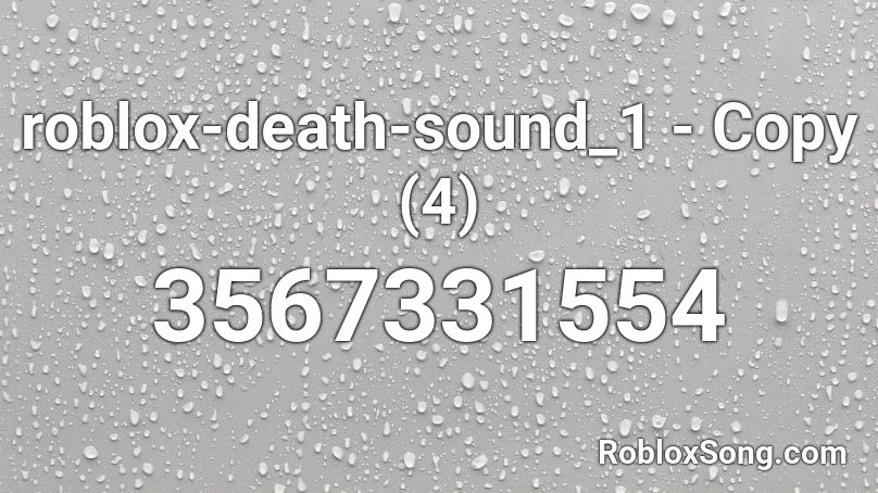 roblox-death-sound_1 - Copy (4) Roblox ID