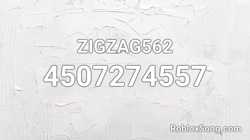ZIGZAG562 Roblox ID