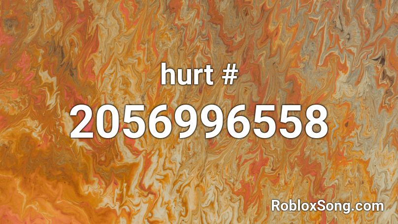 hurt # Roblox ID