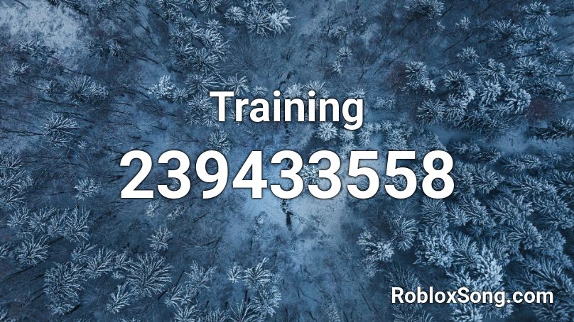 Training Roblox ID