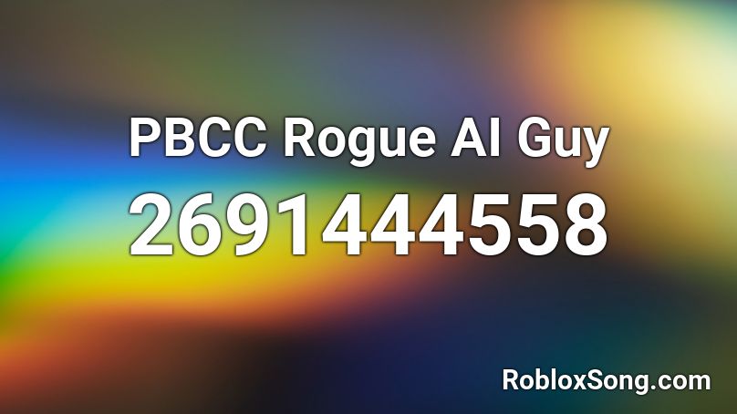 PBCC Rogue AI Guy Roblox ID