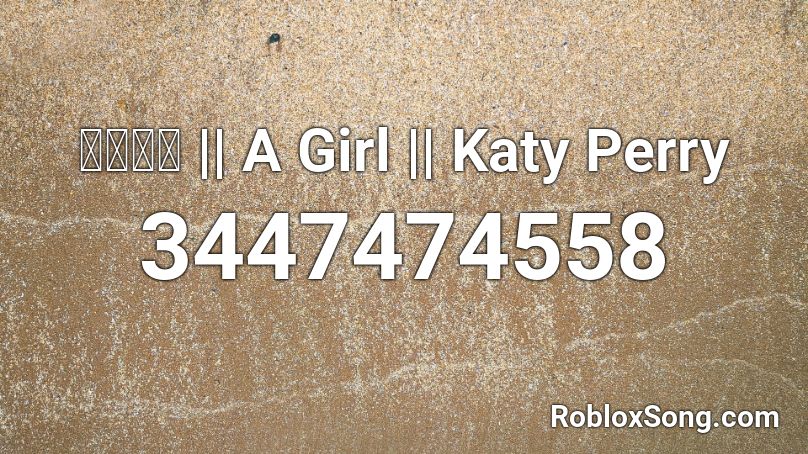 katy perry roblox id codes