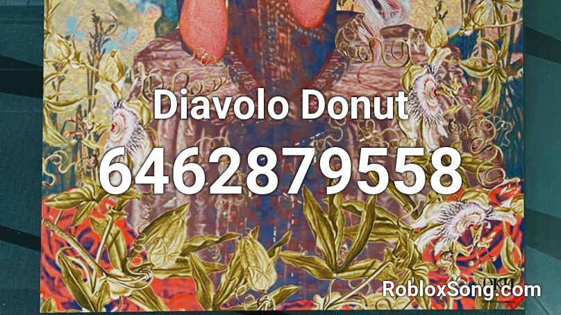 Diavolo Donut Roblox ID