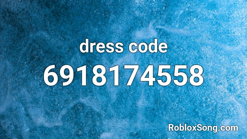 dress code Roblox ID