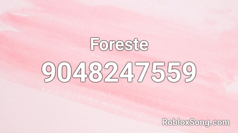 Foreste Roblox ID