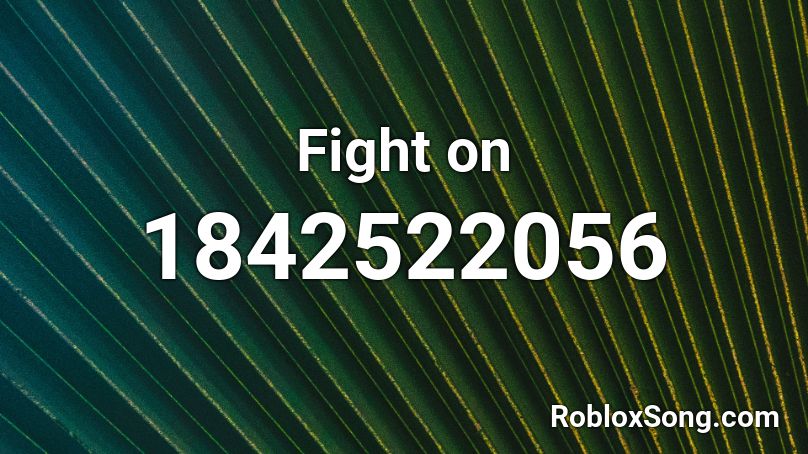 Fight on Roblox ID