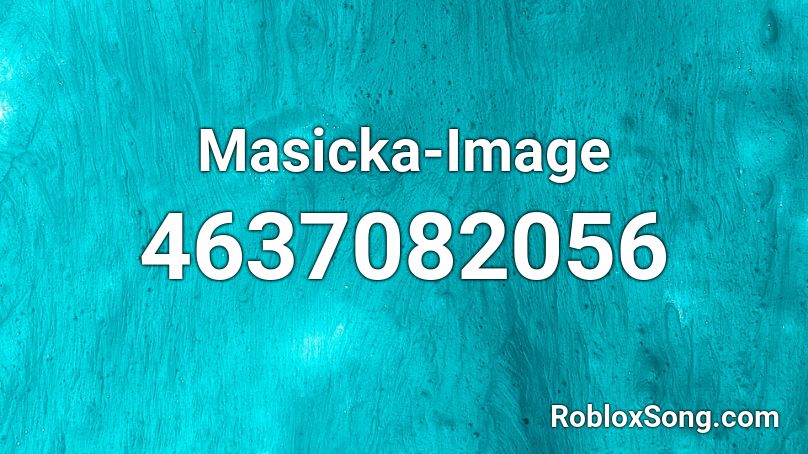 Masicka-Image Roblox ID