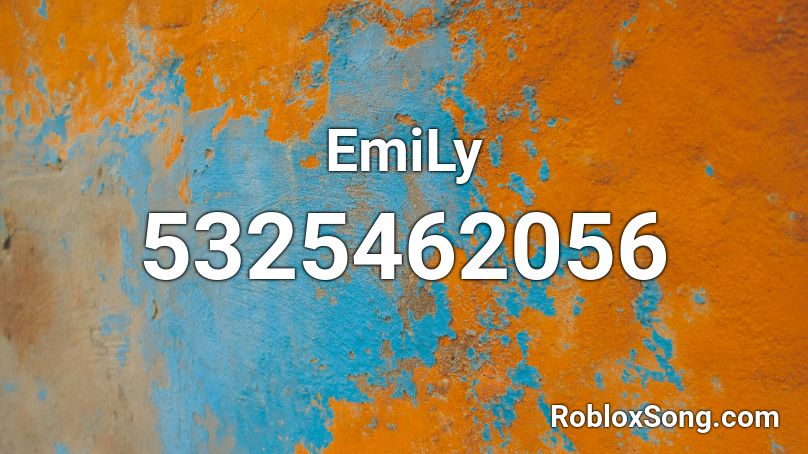 EmiLy Roblox ID