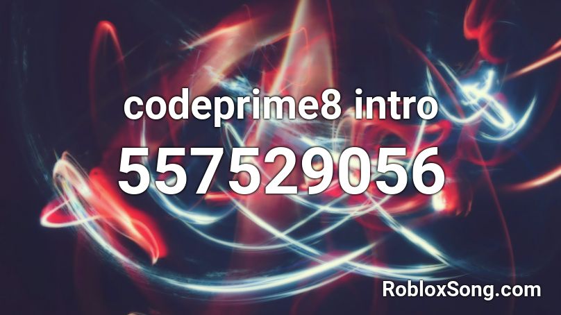 codeprime8 intro Roblox ID