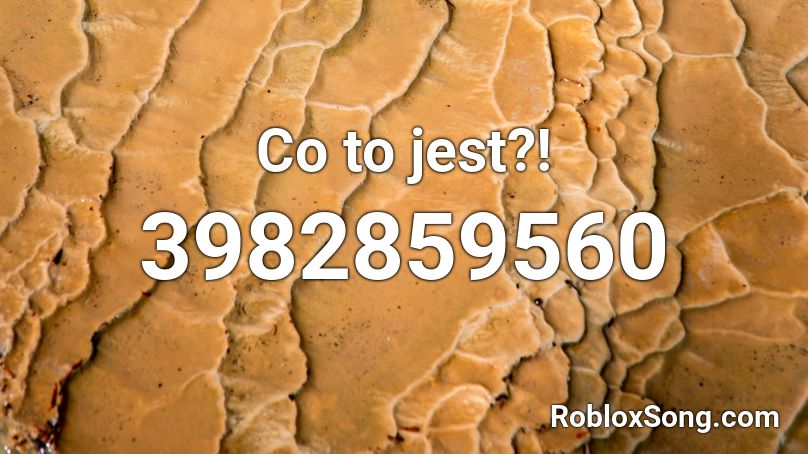 Co to jest?! Roblox ID