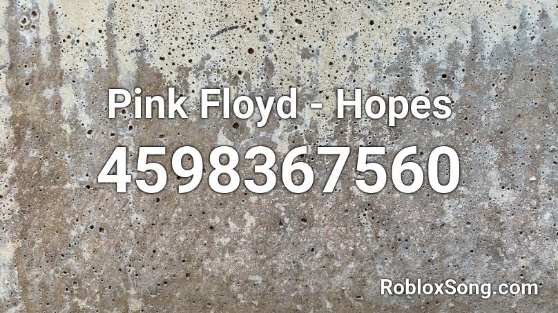 Pink Floyd - Hopes Roblox ID