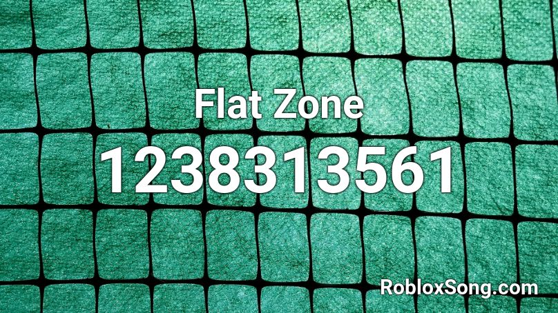Flat Zone Roblox ID