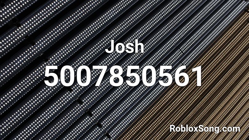 Josh Roblox ID