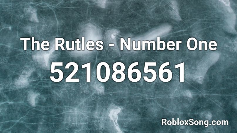 The Rutles - Number One Roblox ID
