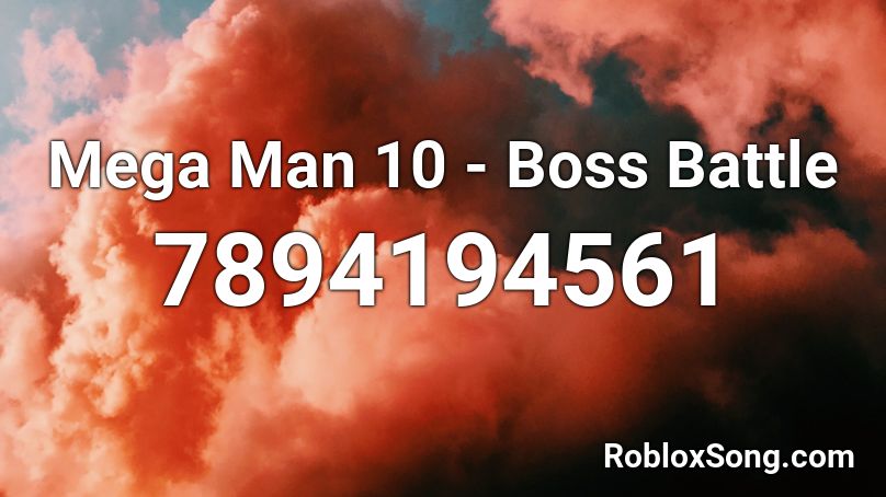 Mega Man 10 - Boss Battle Roblox ID