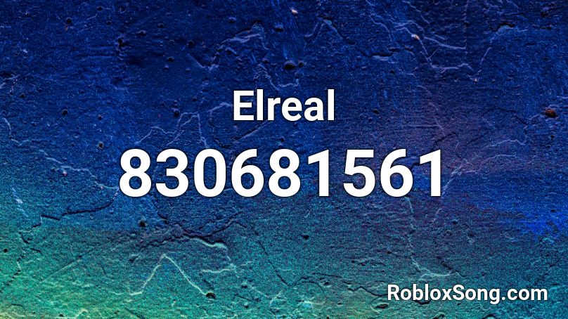 Elreal Roblox ID