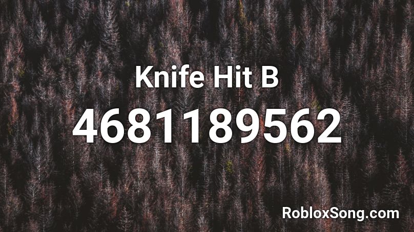 Knife Hit 3 Roblox ID