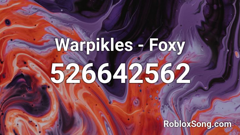 Warpikles - Foxy Roblox ID