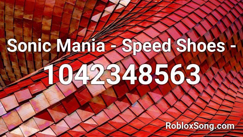 speed Roblox ID