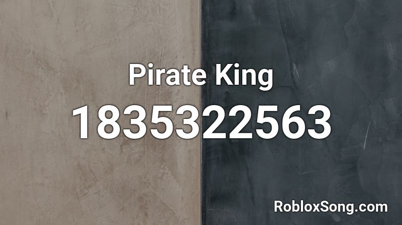 Pirate King Roblox ID