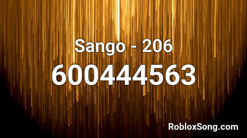 Sango - 206 Roblox ID
