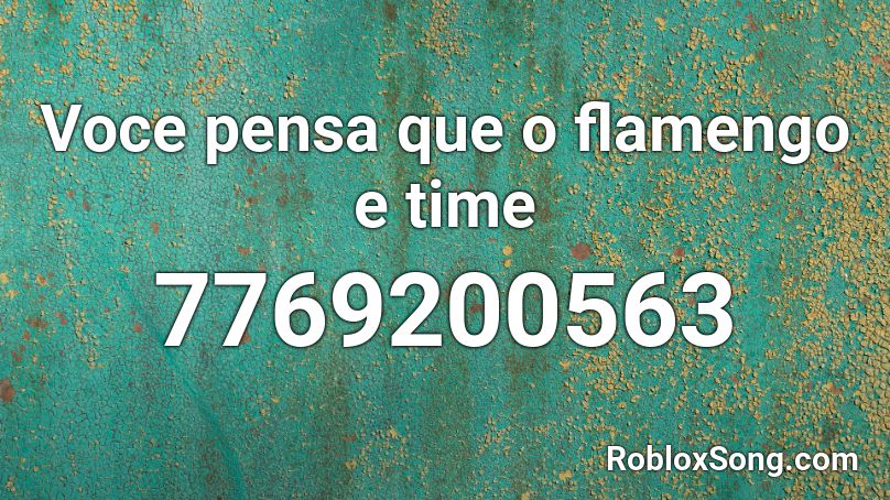id de roblox flamengo｜Pesquisa do TikTok