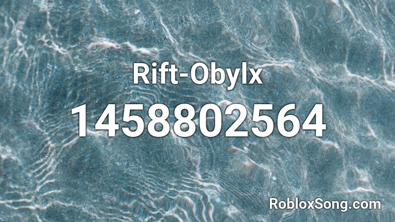 Rift-Obylx Roblox ID