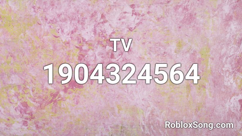 TV Roblox ID