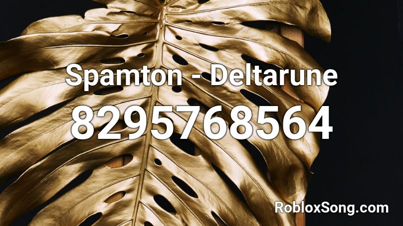 Spamton - Deltarune Roblox ID