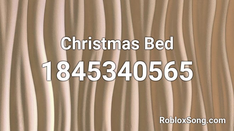 Christmas Bed Roblox ID