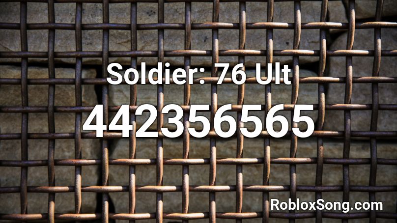 Soldier: 76 Ult Roblox ID