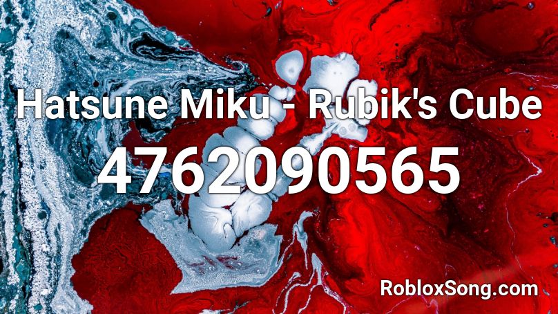 Hatsune Miku - Rubik's Cube Roblox ID