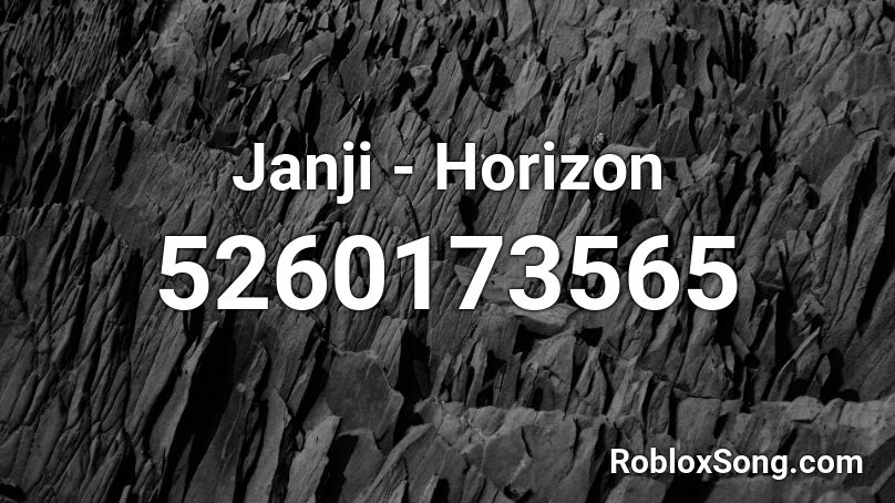 Janji - Horizon Roblox ID