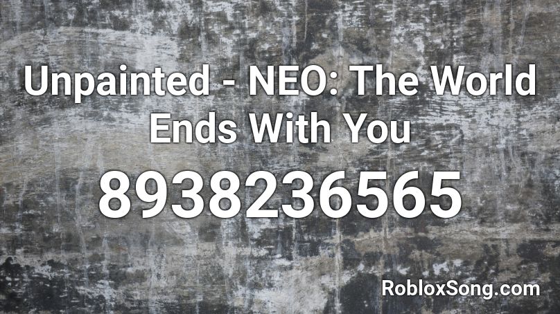 Unpainted - NEO: The World Ends With You Roblox ID