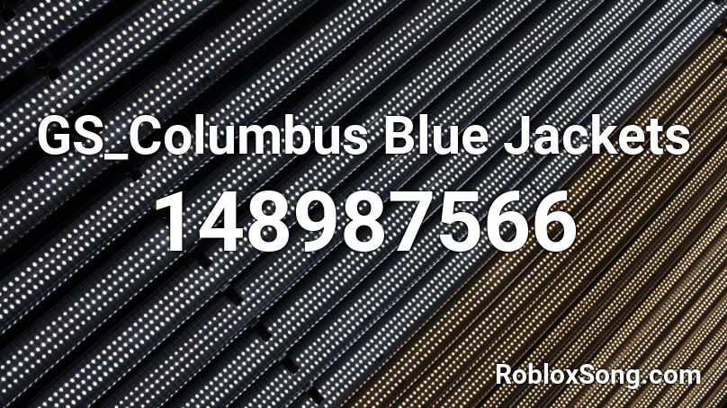 GS_Columbus Blue Jackets Roblox ID