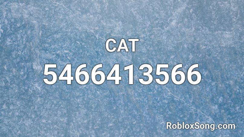 CAT Roblox ID