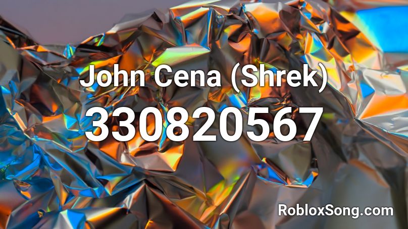 John Cena (Shrek) Roblox ID