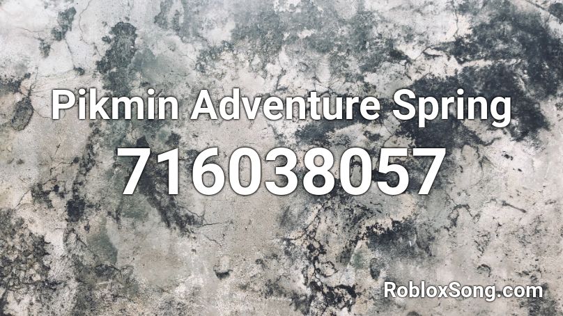 Pikmin Adventure Spring Roblox ID
