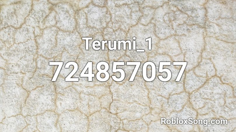 Terumi_1 Roblox ID