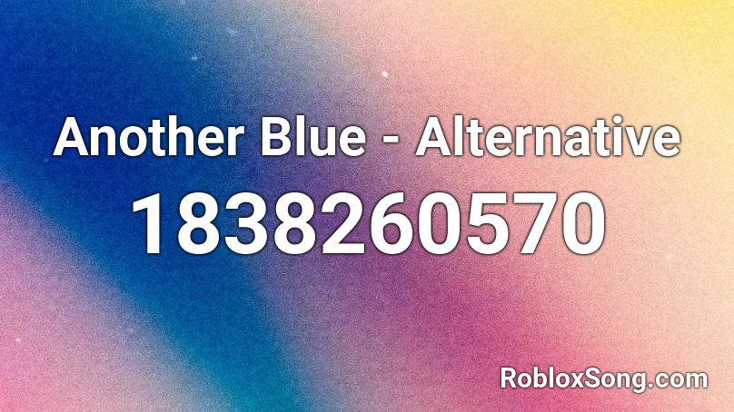 Another Blue - Alternative Roblox ID