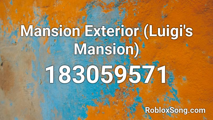 Mansion Exterior (Luigi's Mansion) Roblox ID