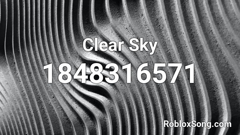 Clear Sky Roblox ID